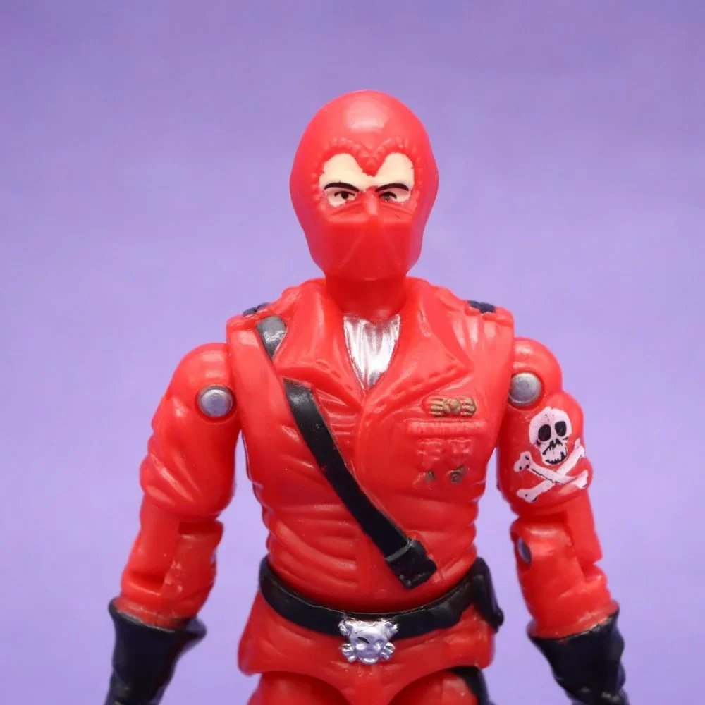 Custom GI Joe Black‎ Major WORMS Maggot Driver Cobra Red Shadow ARAH b